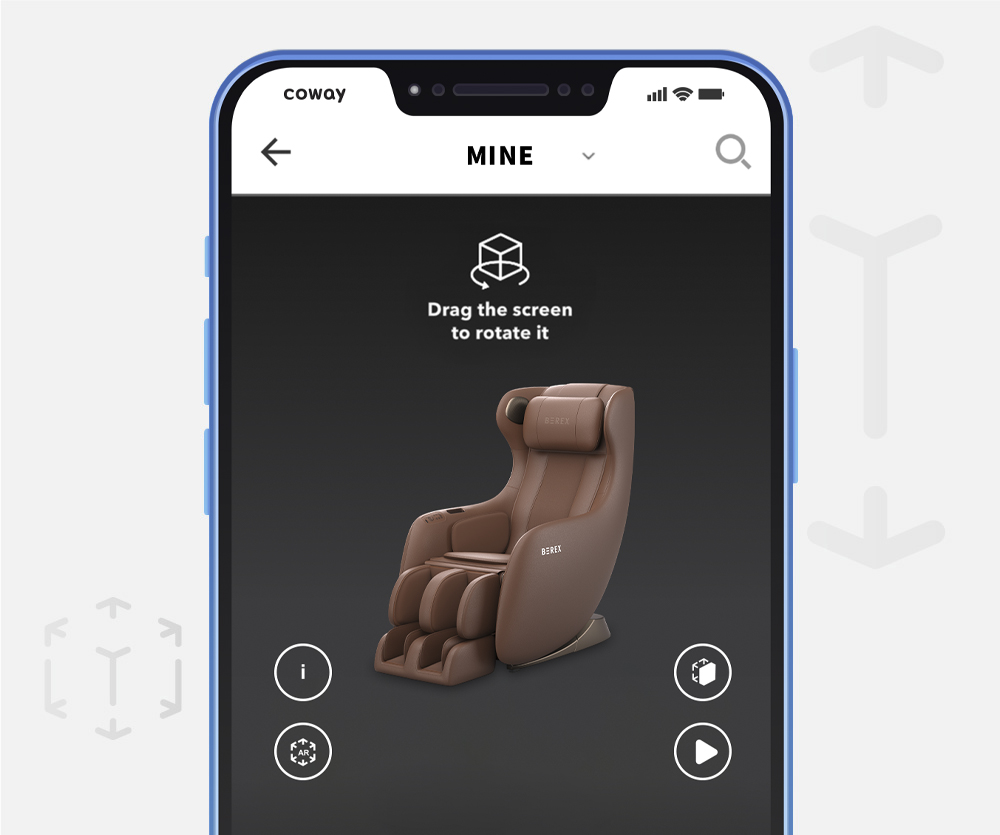 Coway AR - Mobile Application